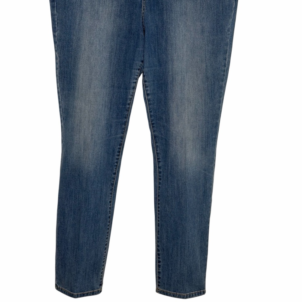 NYDJ Marilyn Straight Leg Jeans Woman’s Plus Size 18W Denim Faded Light Blue - Picture 9 of 11